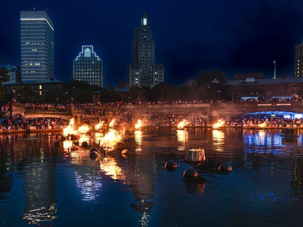 WaterFire Full Lighting