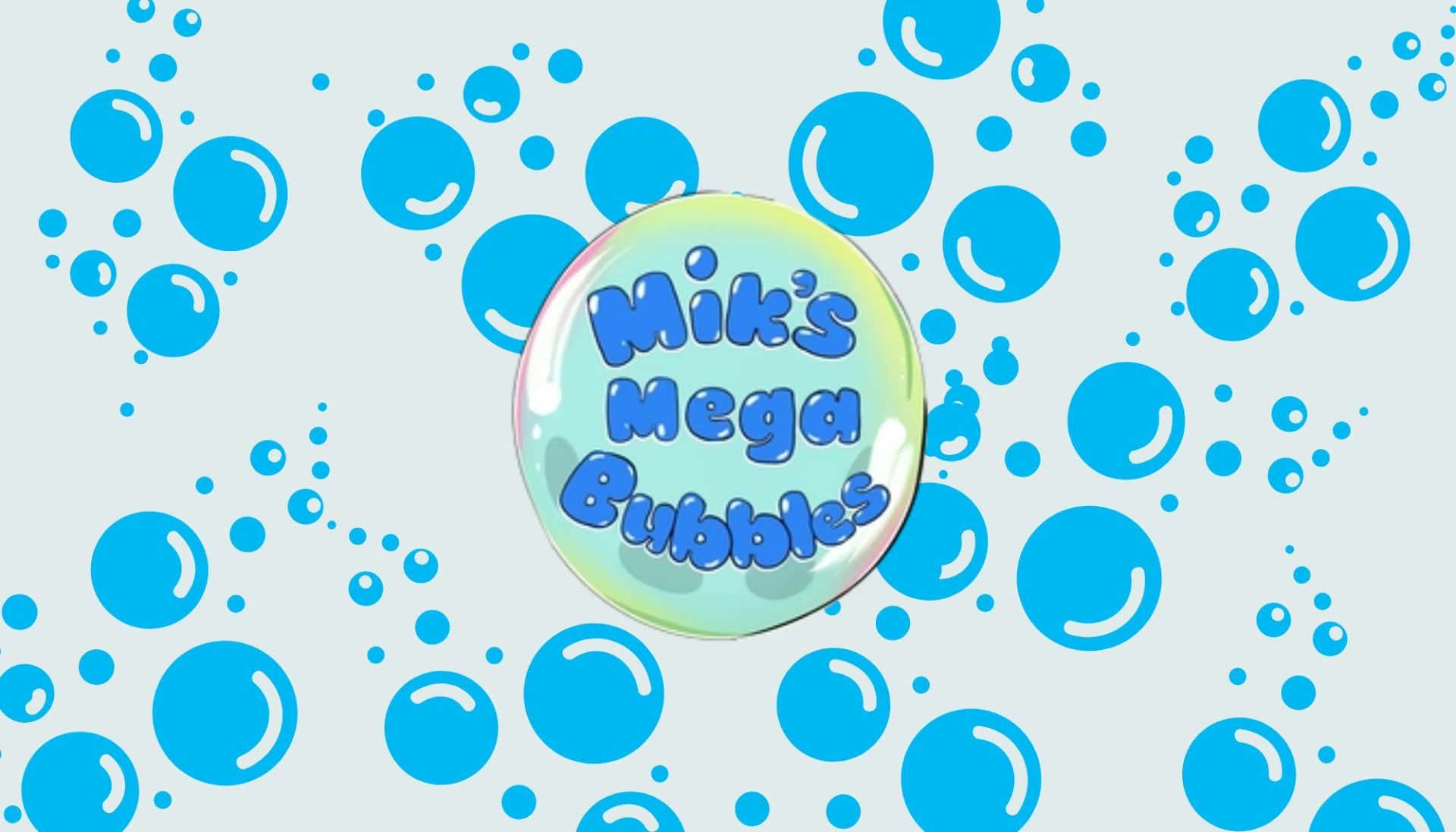 Bubble Play with Mik’s Mega Bubbles