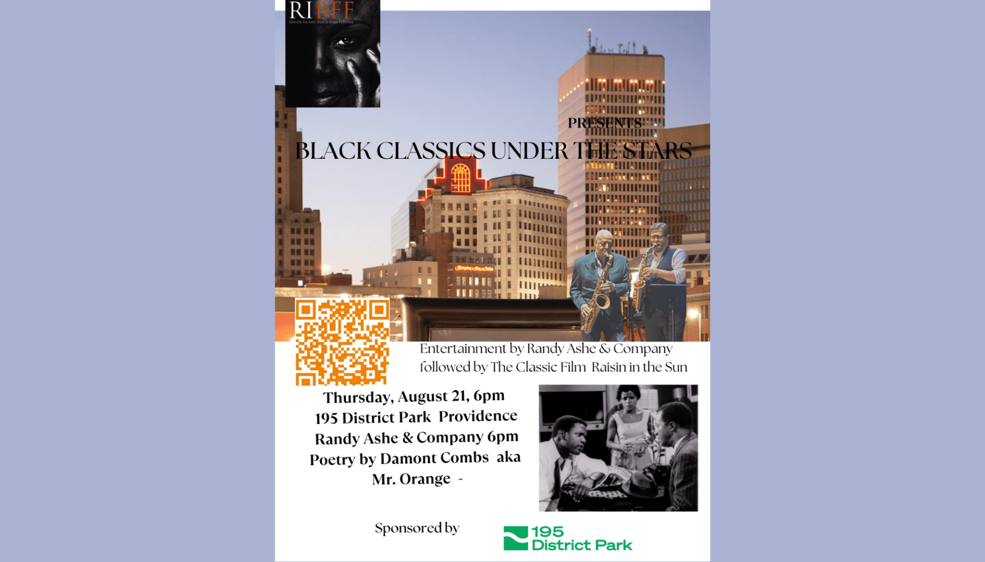 Rhode Island Black Film Festival: Black Classics Under the Stars