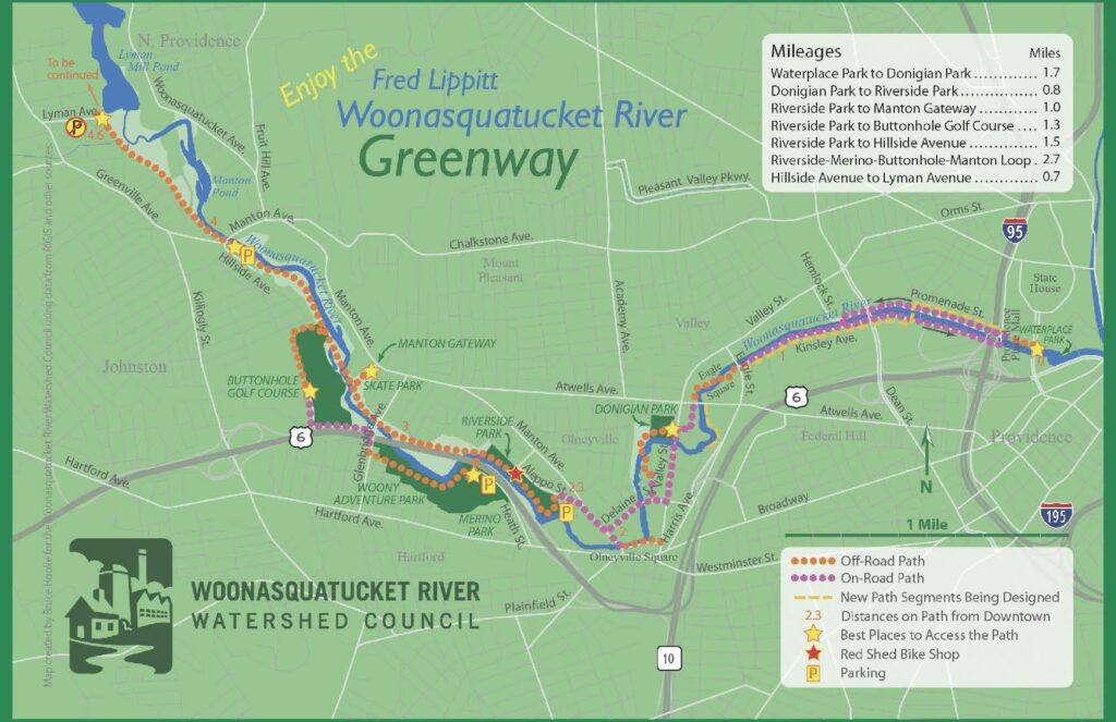 The Woonasquatucket River Greenway
