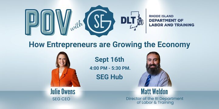 POV With SEG: How Entrepreneurs are Growing the Economy