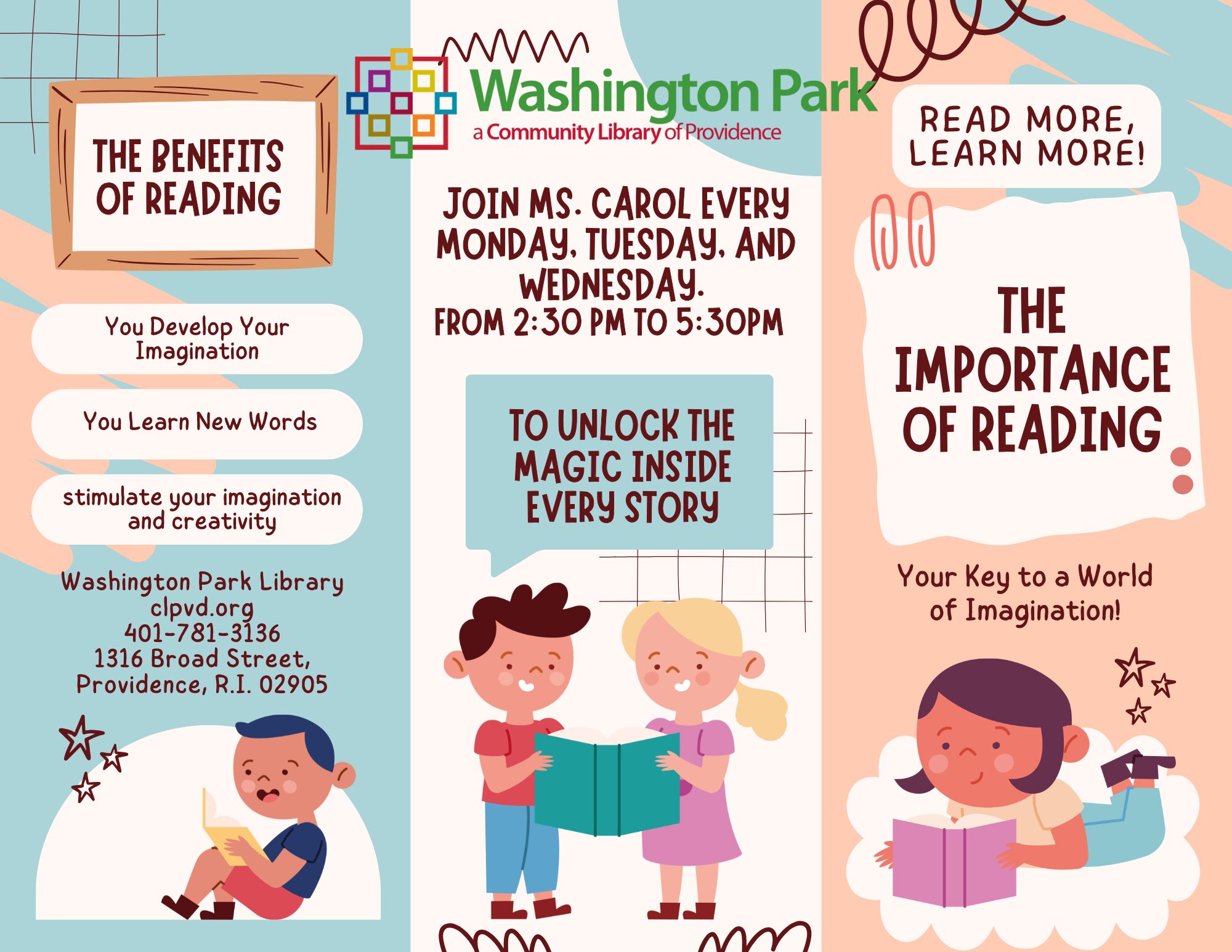 Read more, learn more!