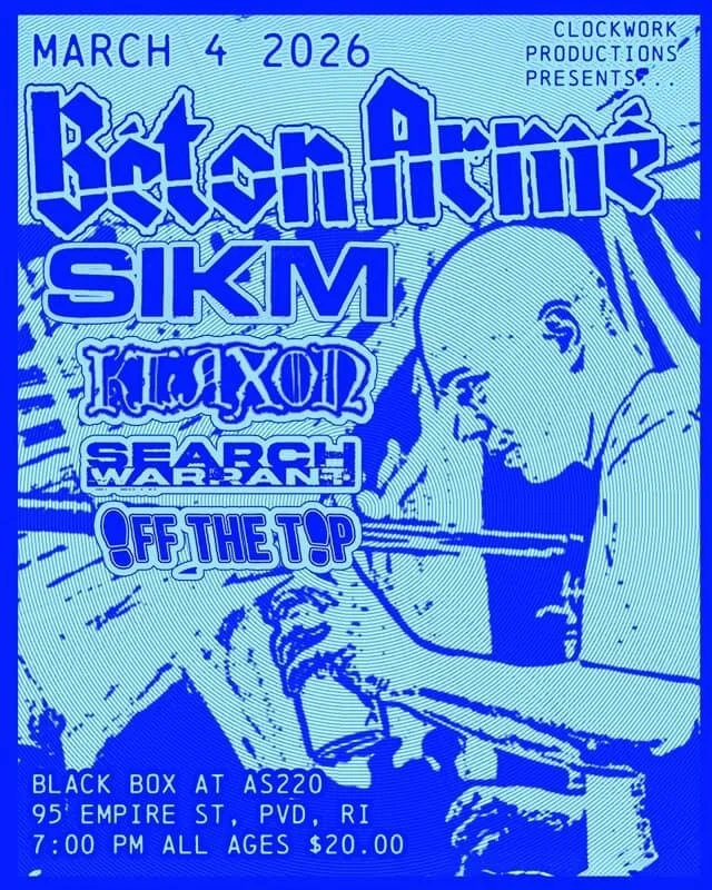 Béton Armé + Sickm + Klaxon + Search Warrant + Off The Top