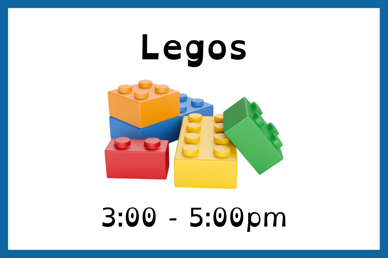 Afterschool Activities – Legos