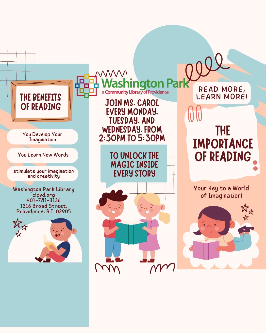 Read more, learn more!