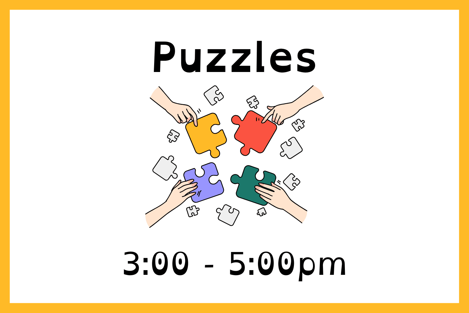 Afterschool Activities – Puzzles