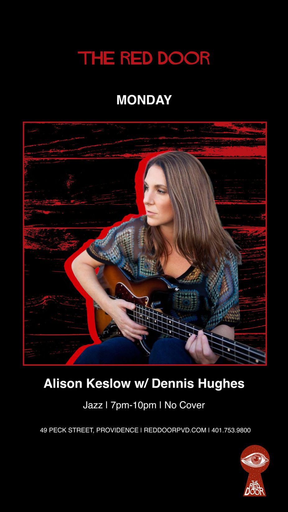 Jazz – Alison Keslow w/ Dennis Hughes & Vinnie Pagano
