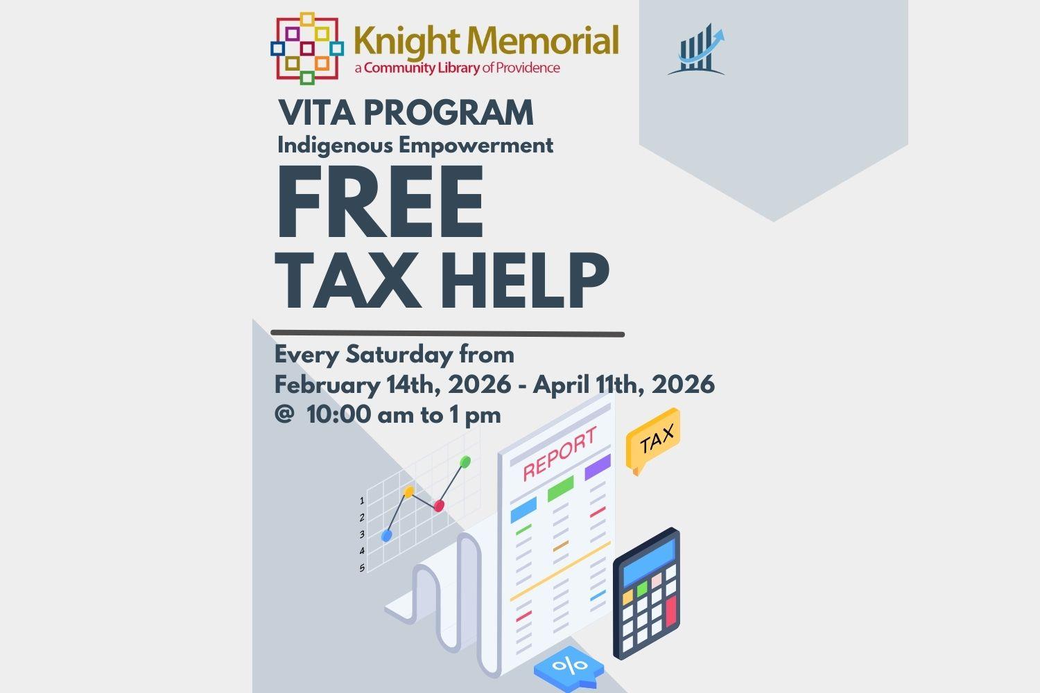 Tax Help at Knight Memorial Library
