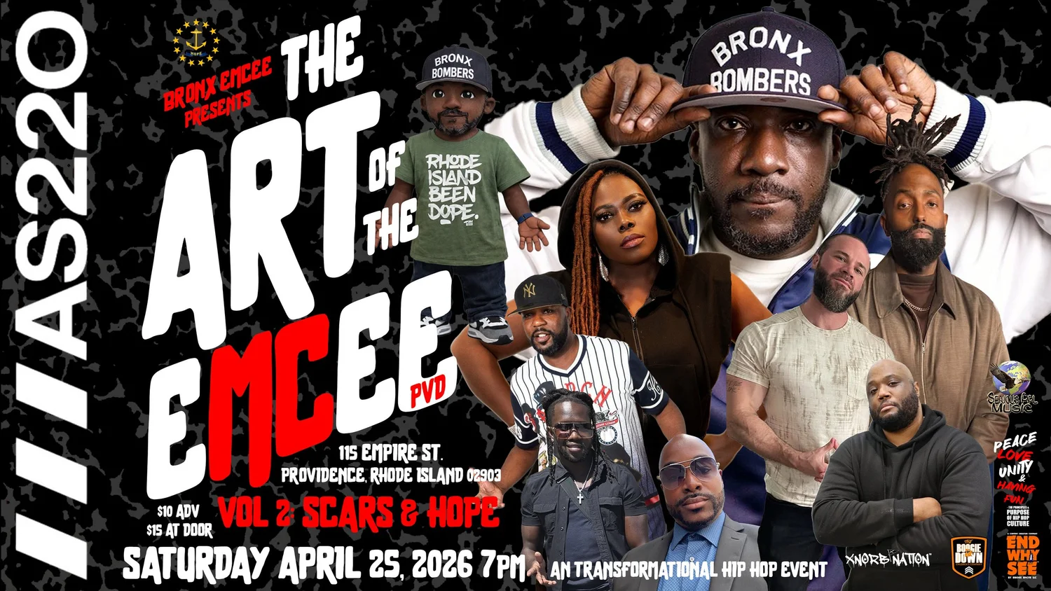 The Art of the Emcee Vol. 2 – Scars & Hope