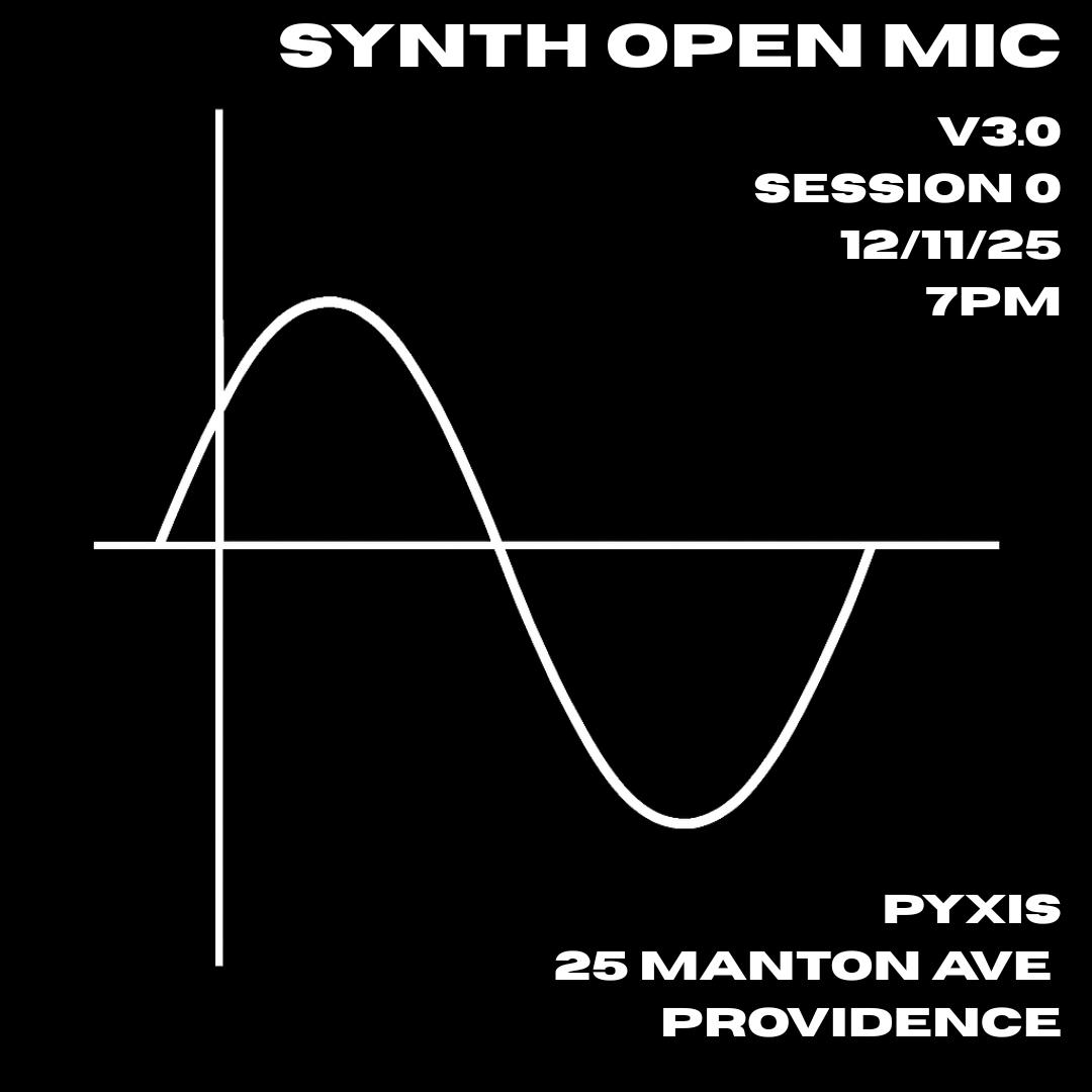Synth Open Mic Night