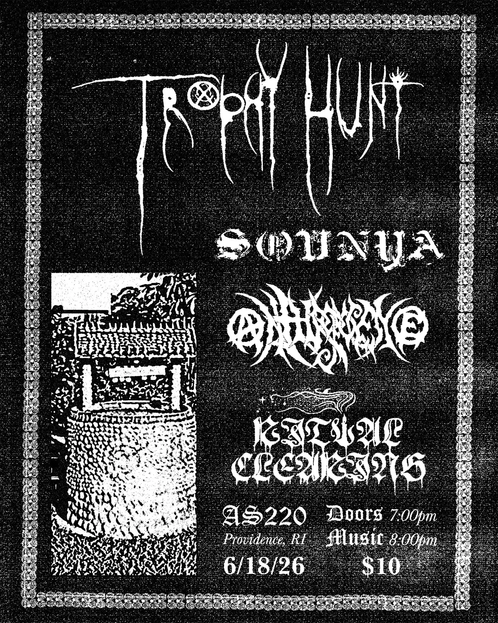 Trophy Hunt + Sovnya + Anthropocene + Ritual Clearing