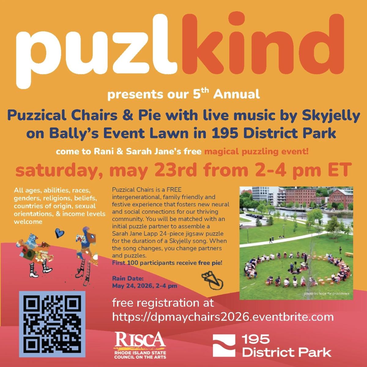 Puzzical Chairs & Pie