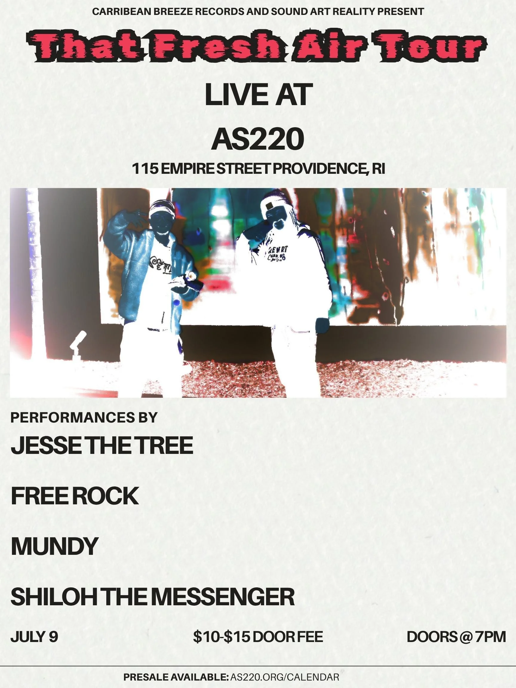 Jesse the Tree + Free Rock + Mundy + Shiloh the Messenger