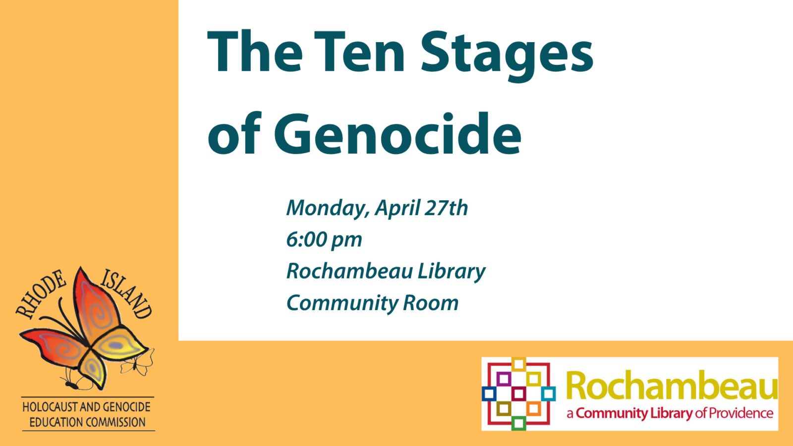 The Ten Stages of Genocide