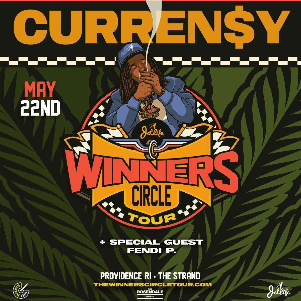 Currensy “The Winners Circle Tour” w/ Special Guest Fendi P