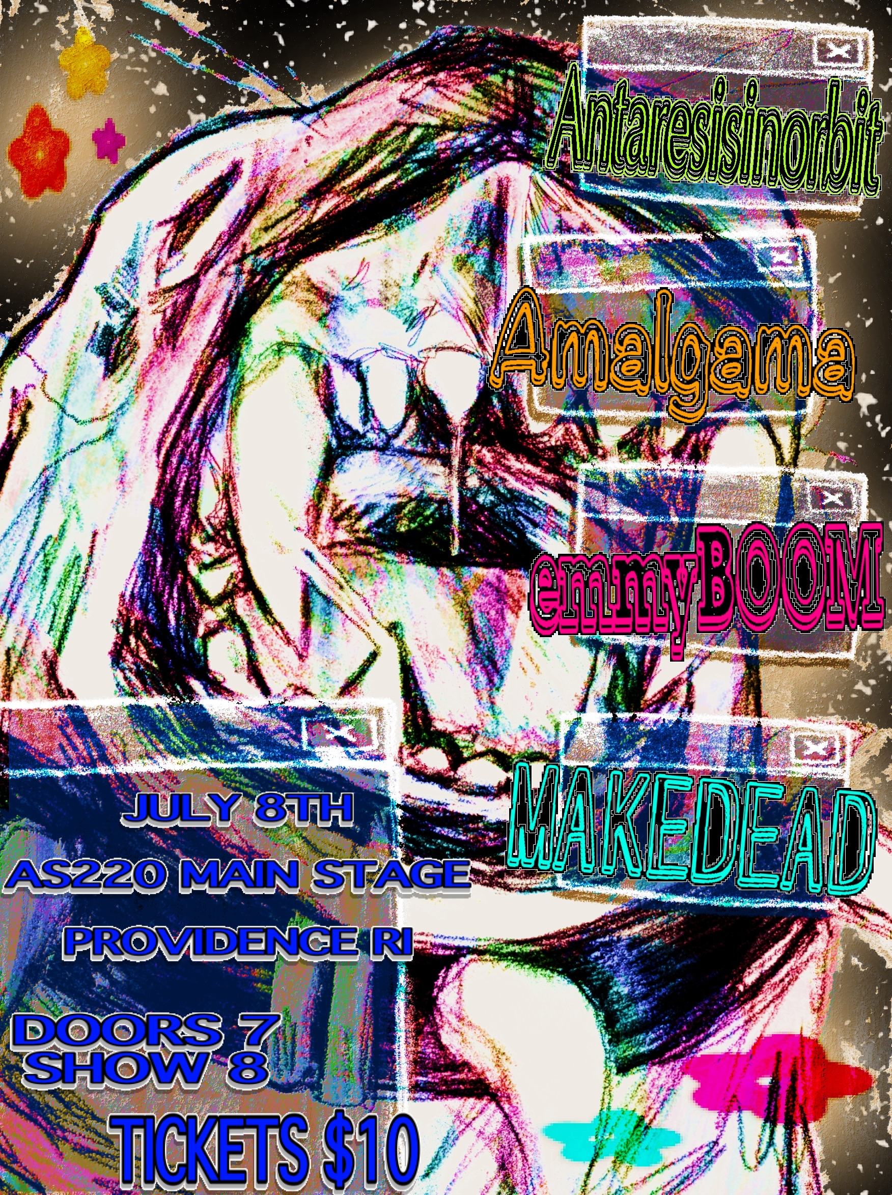 Antaresisinorbit + Amalgama + emmyBOOM + MAKEDEAD