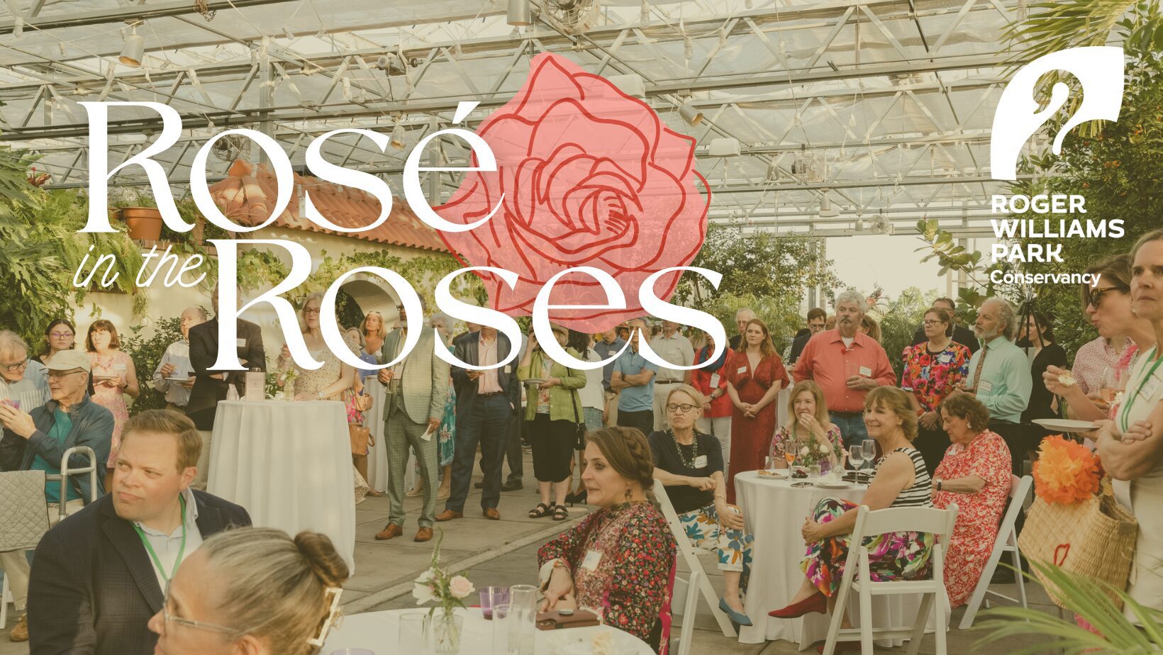 Rosé in the Roses Fundraiser to benefit Roger Williams Park Conservancy