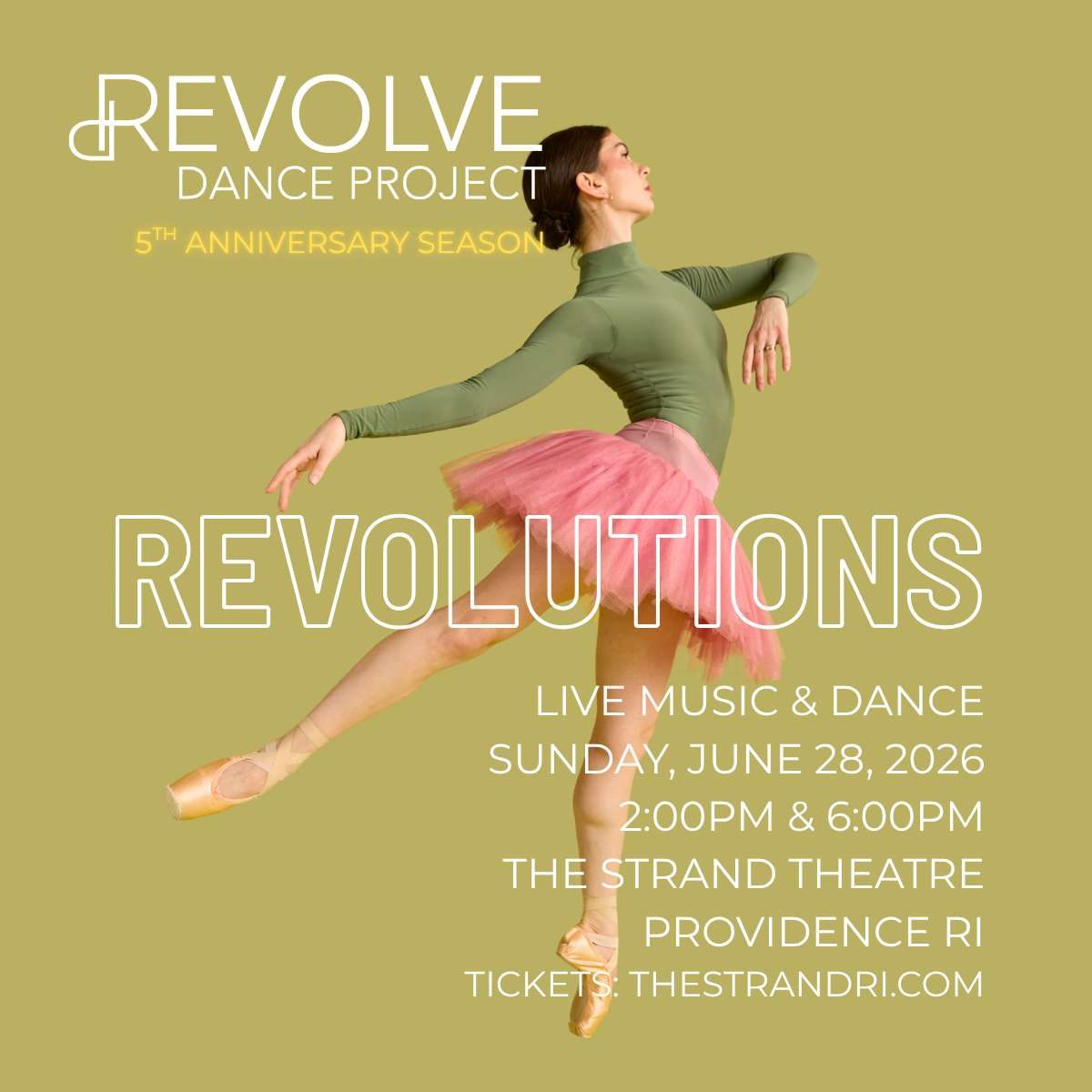 Revolve Dance Project Presents: Revolutions (Second Show)