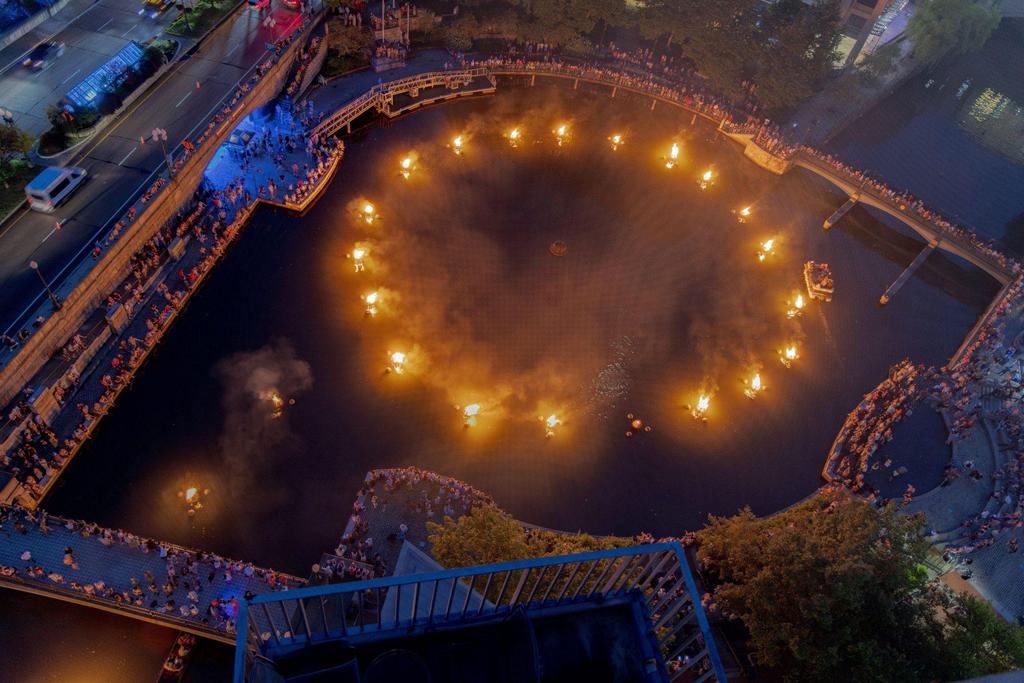 WaterFire Providence – Basin Lighting