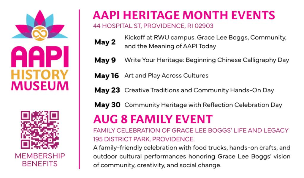 Celebrate AAPI Heritage Month at the AAPI History Museum