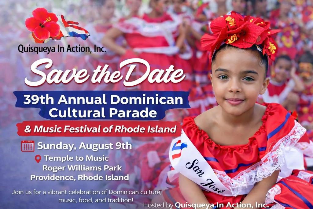 39th Annual Dominican Cultural Parade and Music Festival of RI