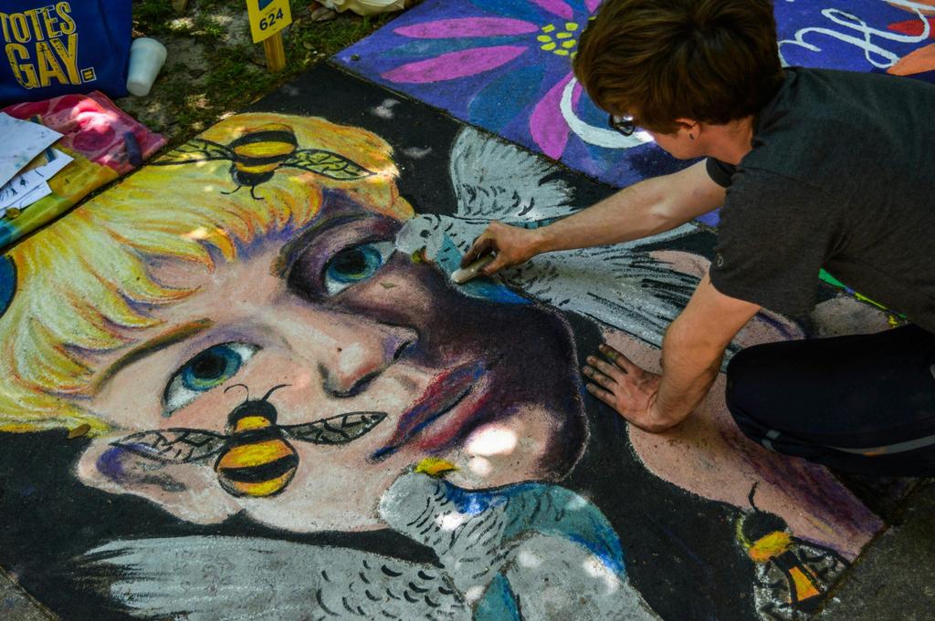Chalk Art Festival at The Providence Rink