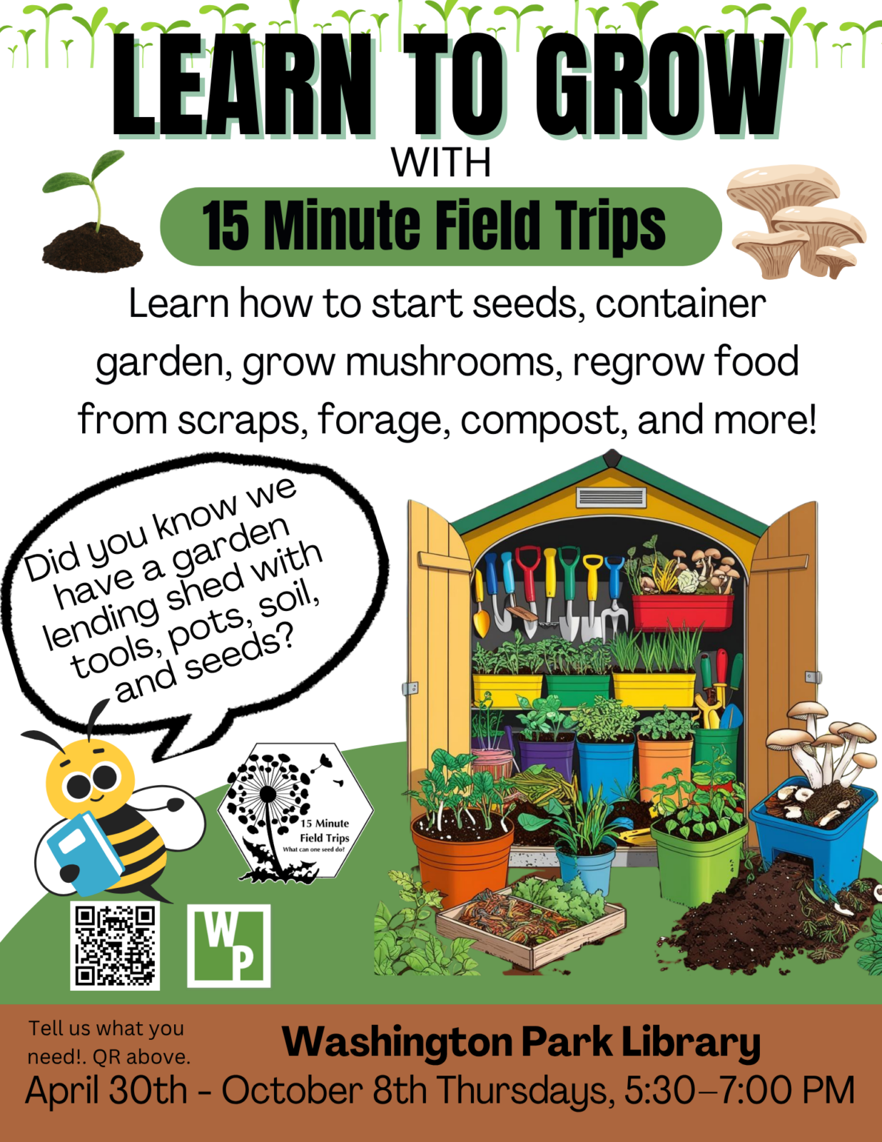 Learn to Grow Gardening Workshops
