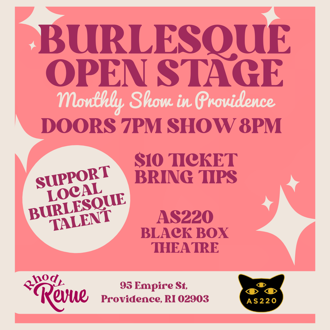 Rhody Revue – Monthly Burlesque Open Stage