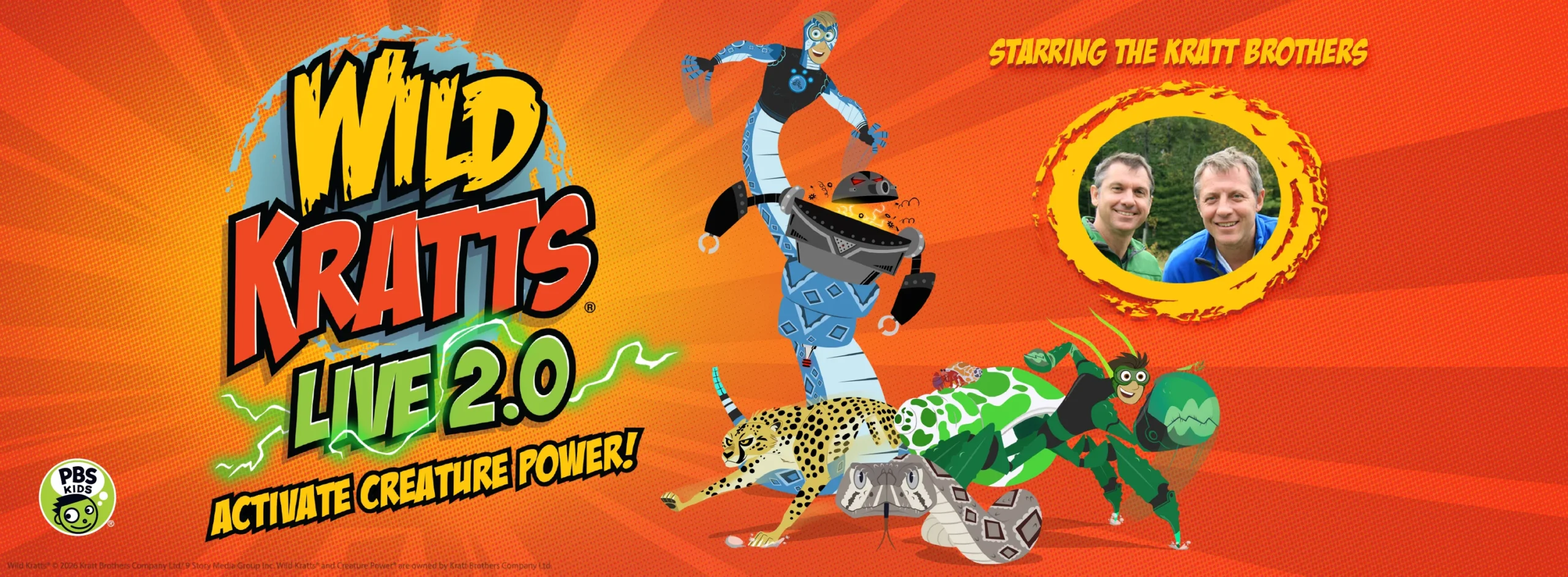 Wild Kratts LIVE! 2.0: Activate Creature Powers!