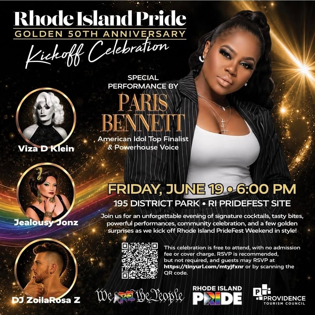 Rhode Island Pride 50th Anniversary Kickoff Party
