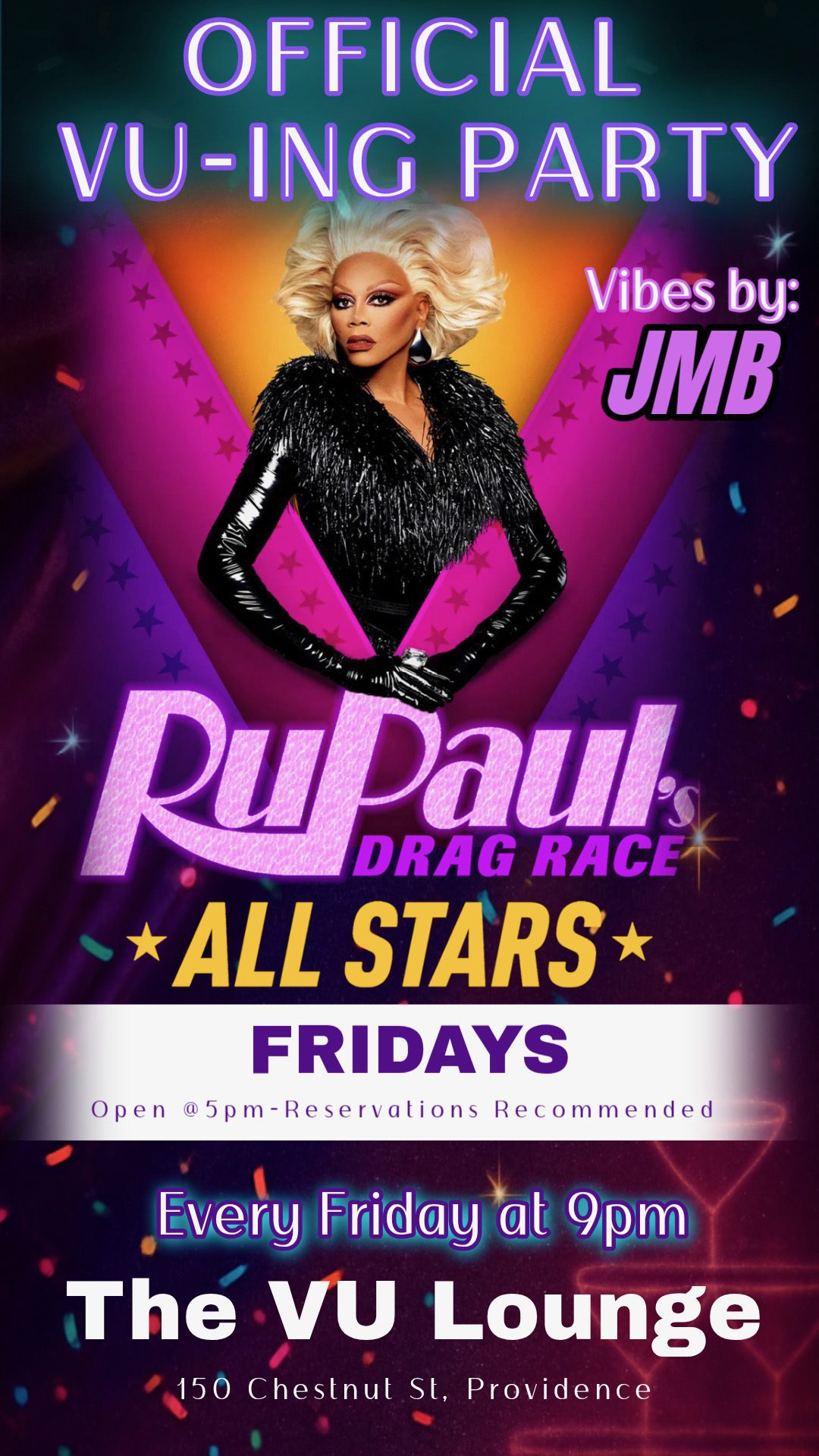 Rupaul’s Drag Race All Stars VU-ing Party