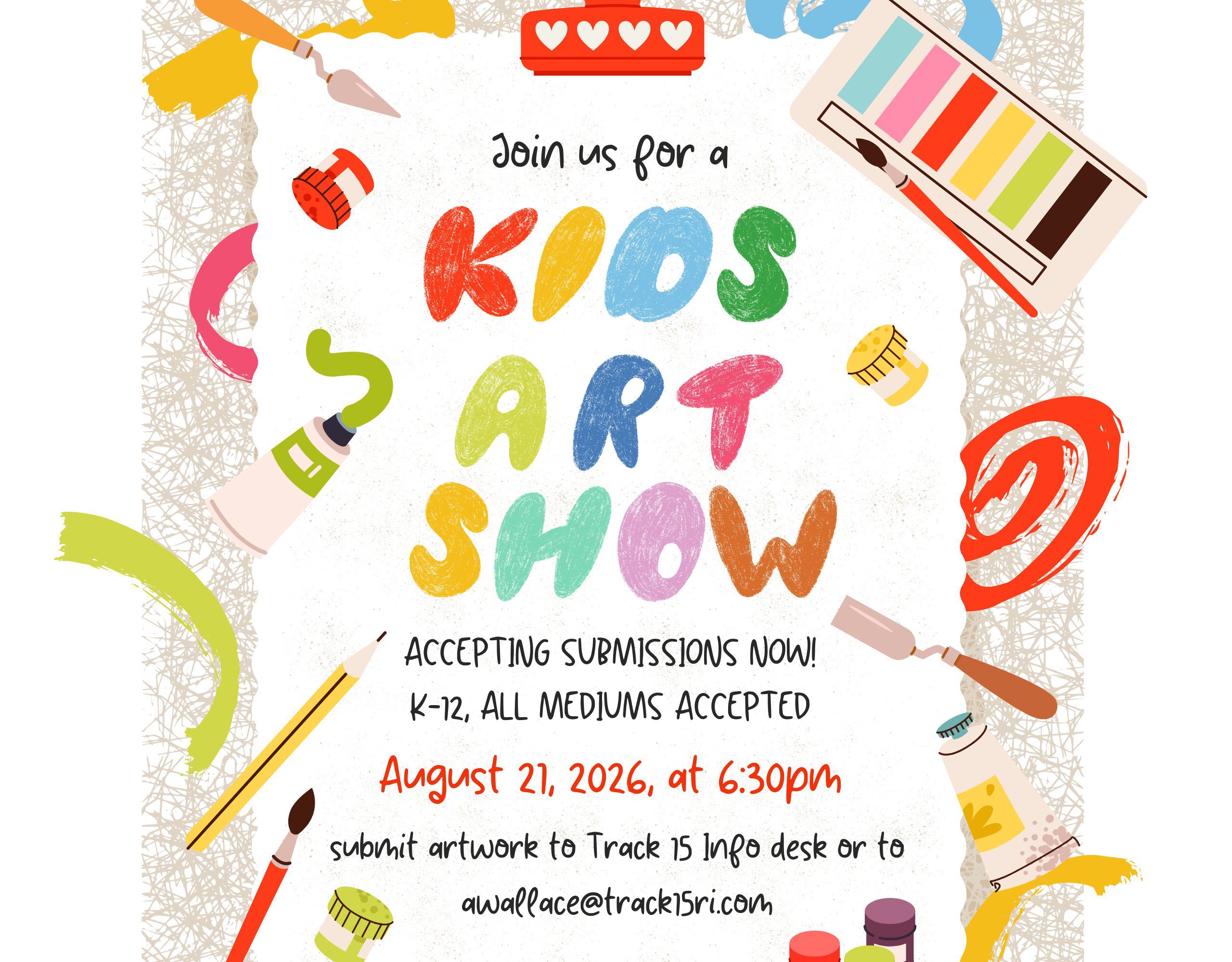 KID’S ART SHOW!