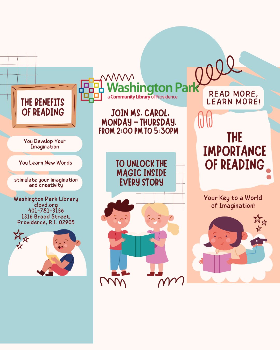 Read more, learn more!