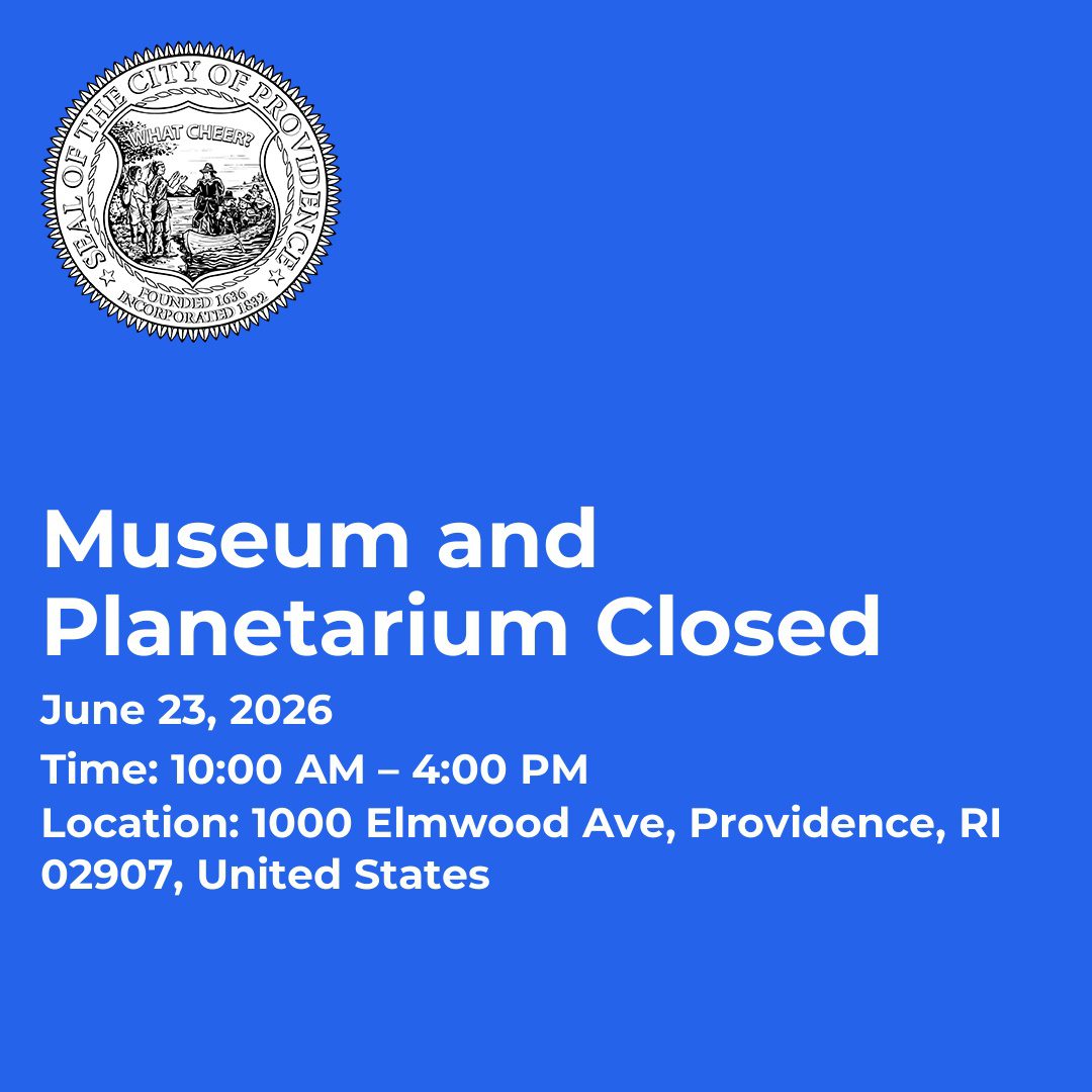 Museum and Planetarium Closed