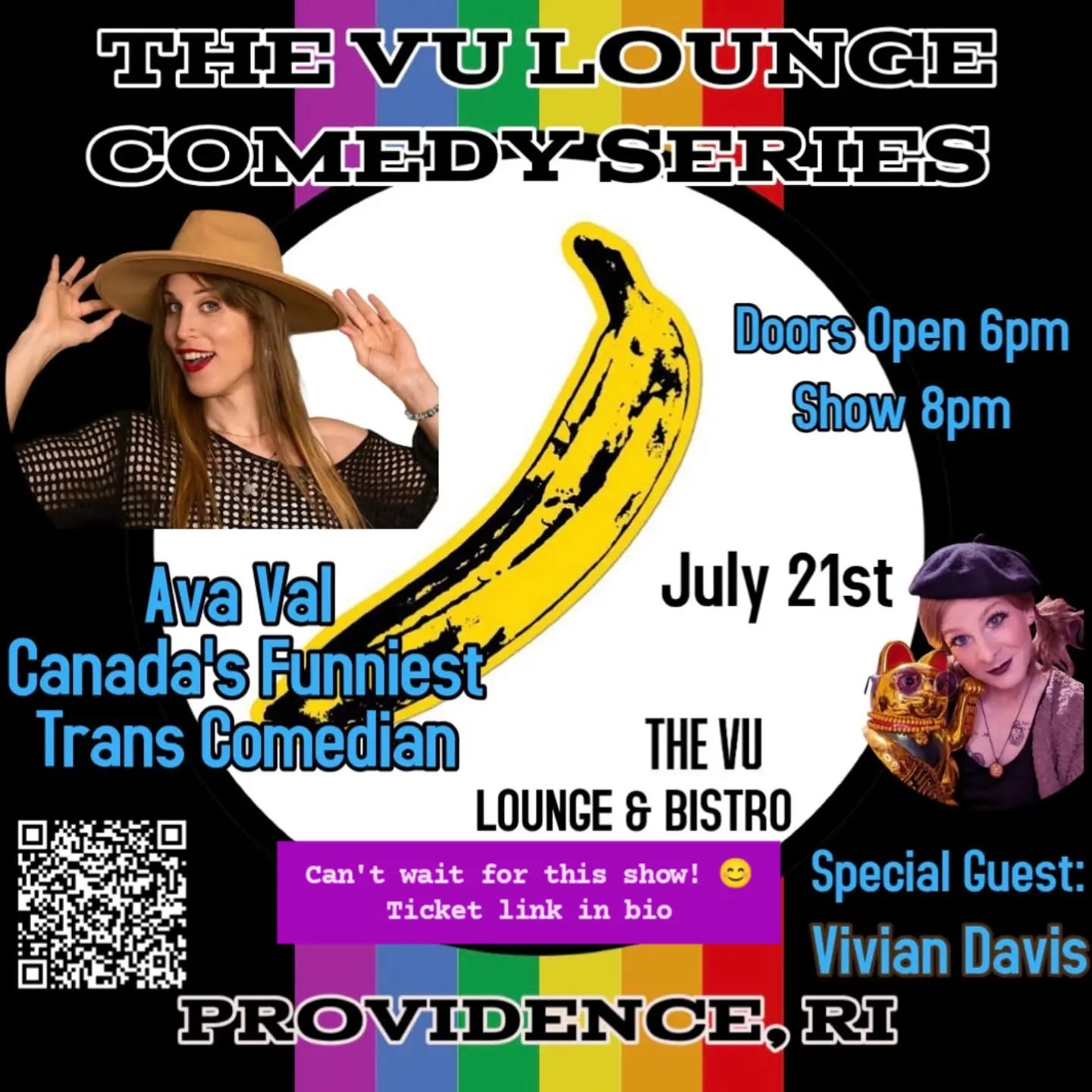 VU Comedy Series: Ava Val, Canada’s Funniest Trans Comedian