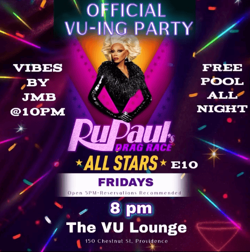 Rupaul’s Drag Race All Stars VU-ing Party