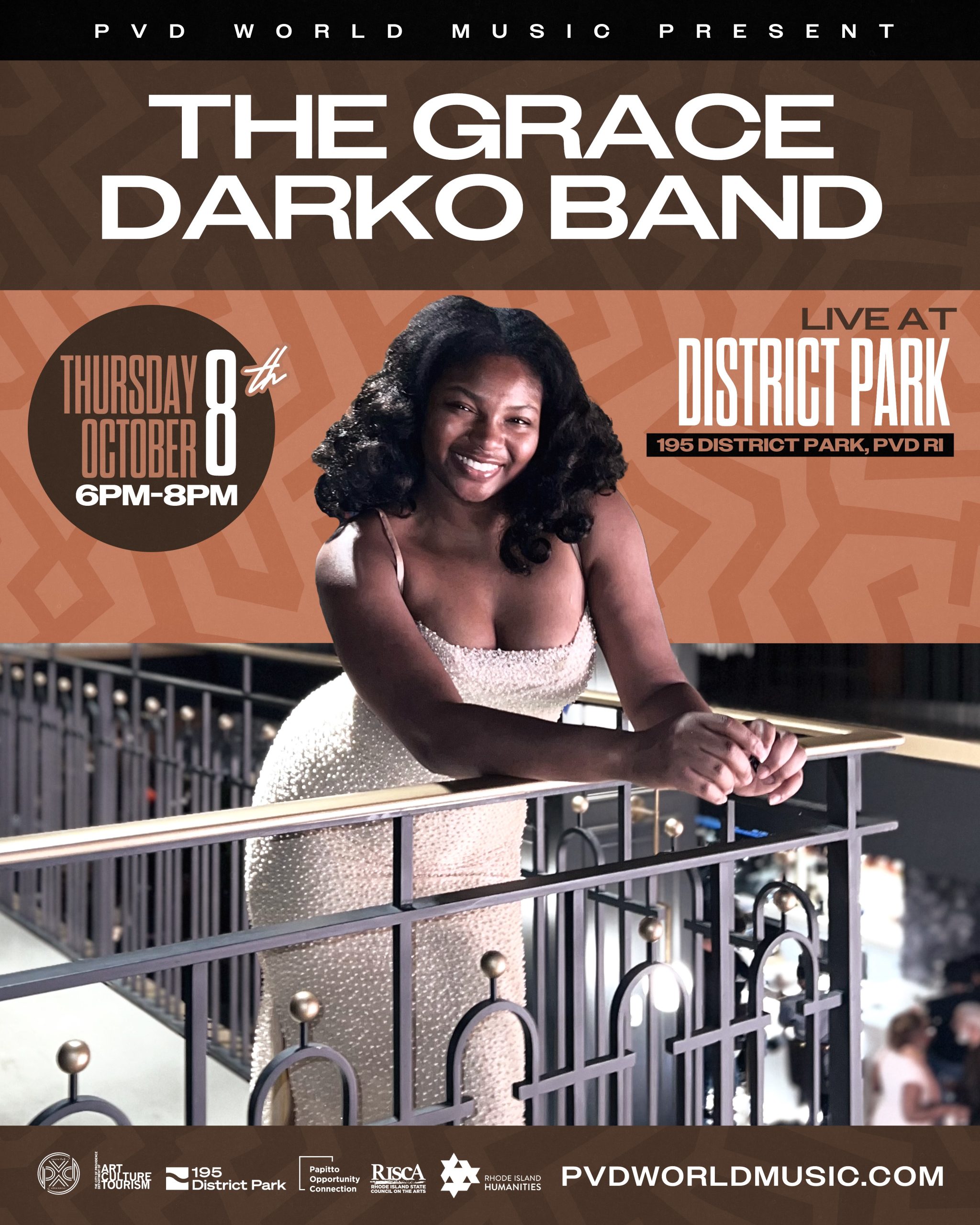 The Grace Darko Band live at 195 District Park