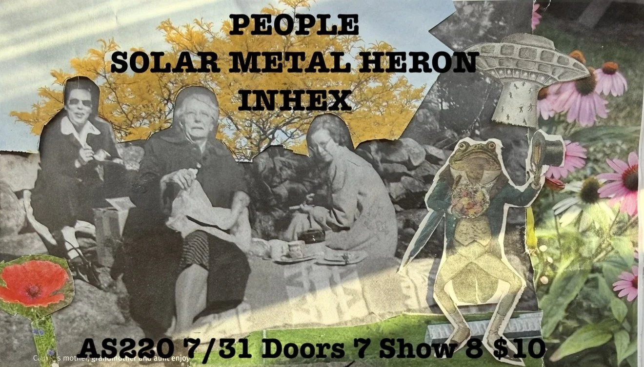PEOPLE, Solar Metal Heron, Inhex