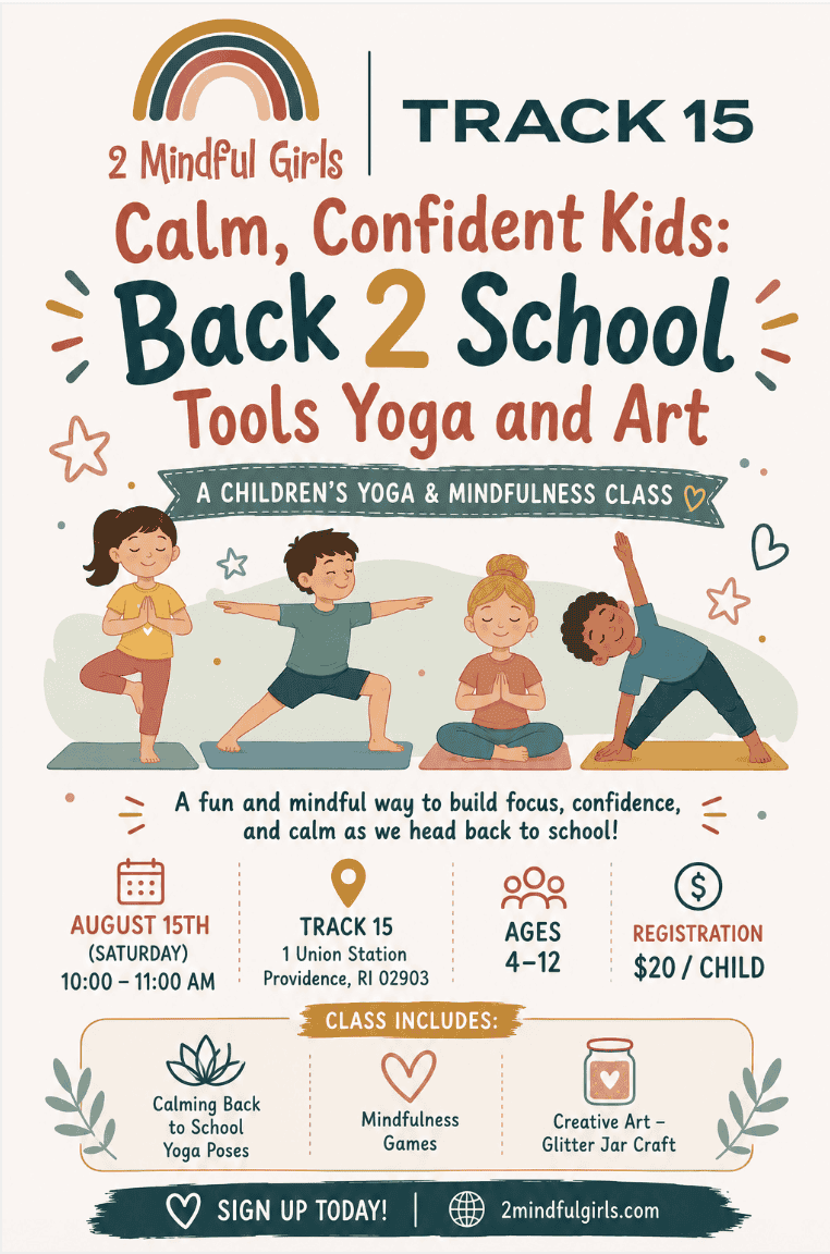 Back to School Kid’s Yoga & Art – 2 Mindful Girls