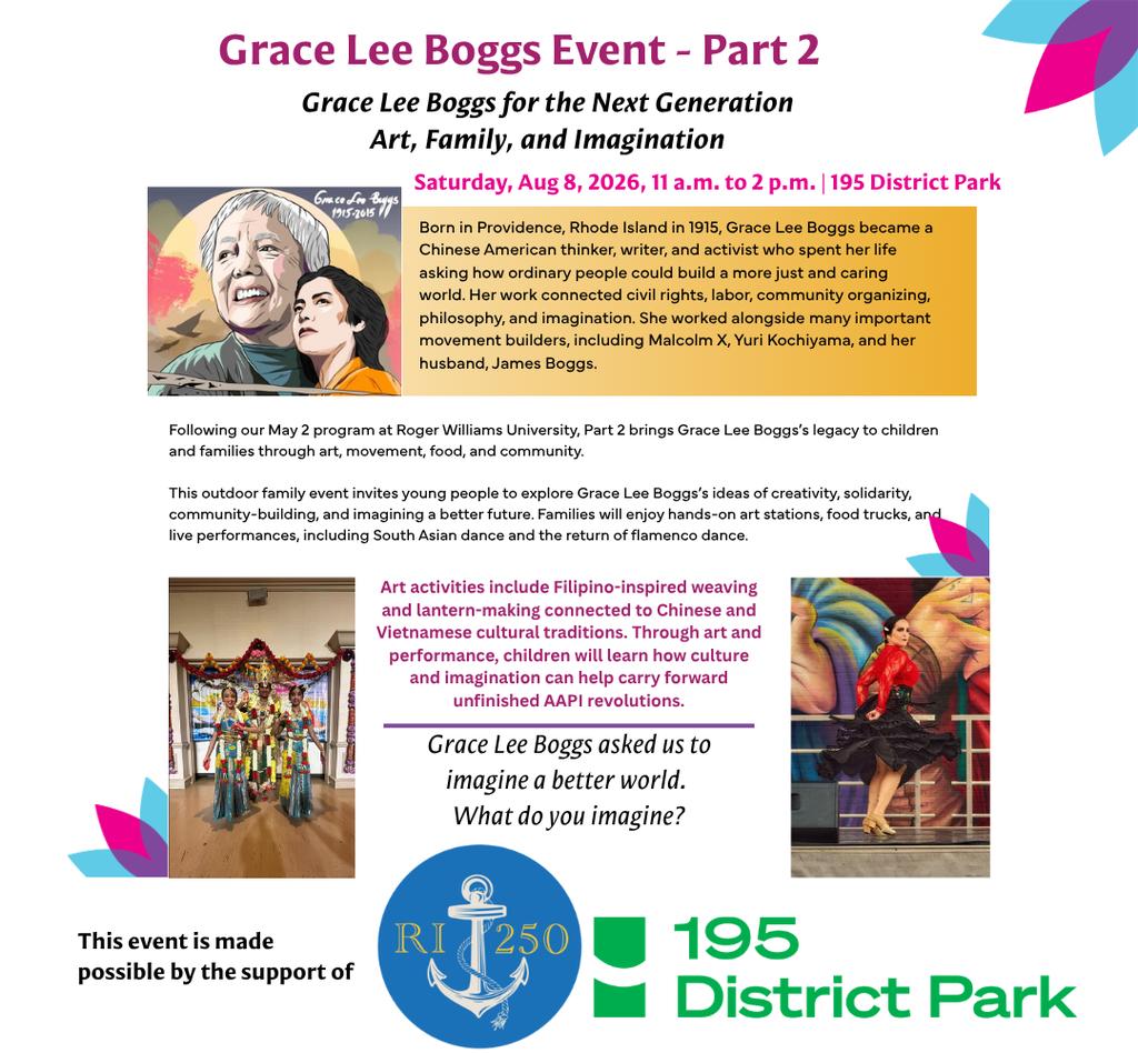 Grace Lee Boggs for the Next Generation: Art, Family & Imagination