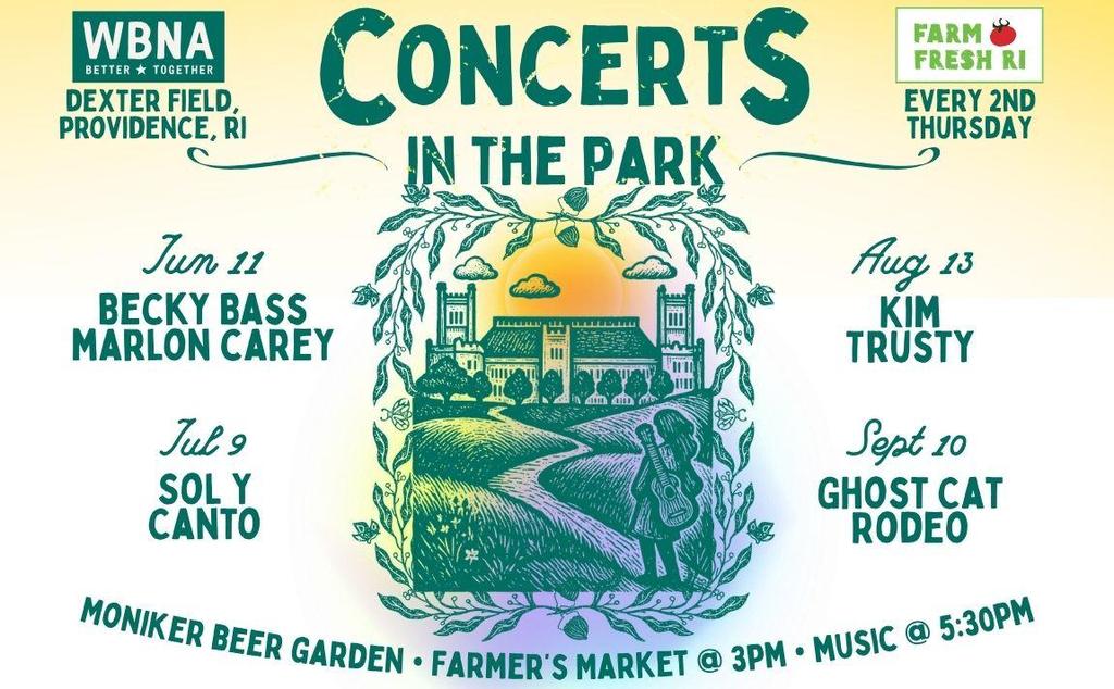 Concerts in the Park 2026 – A Free Summer Music Series!
