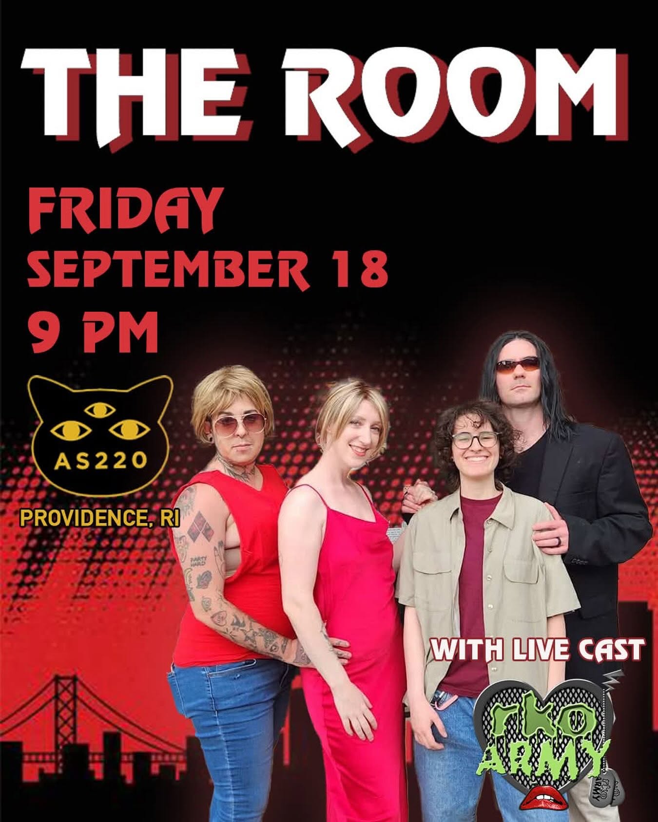 THE ROOM Interactive Screening with Live Cast