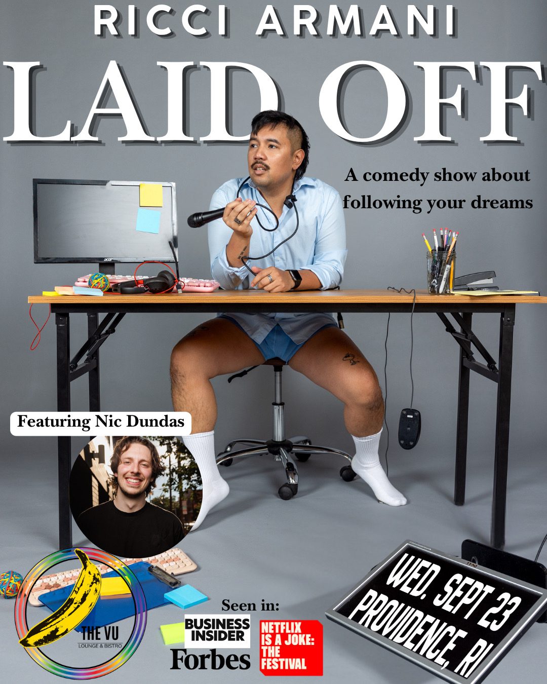 Ricci Armani: Laid Off