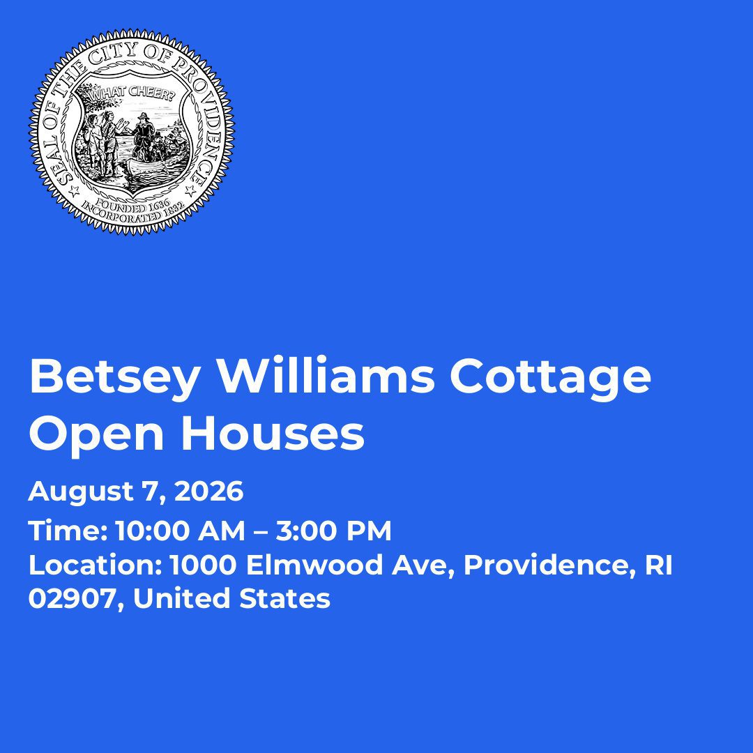 Betsey Williams Cottage Open Houses
