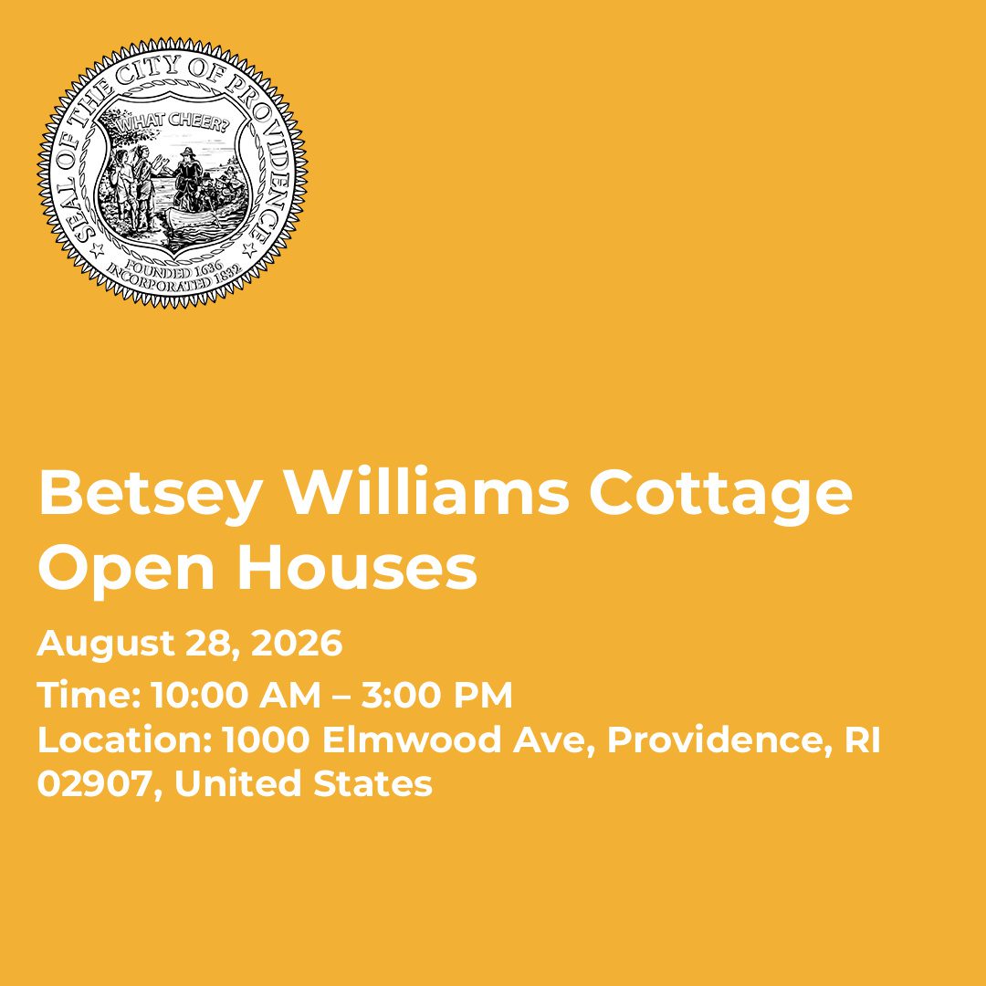Betsey Williams Cottage Open Houses