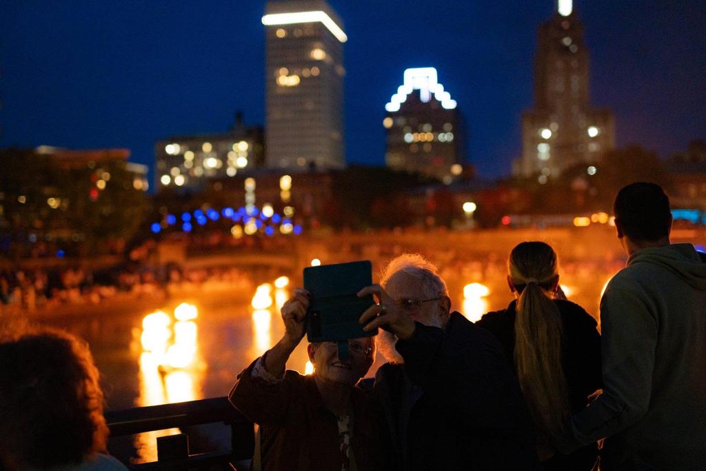 WaterFire Full Lighting presented by the Providence Tourism Council