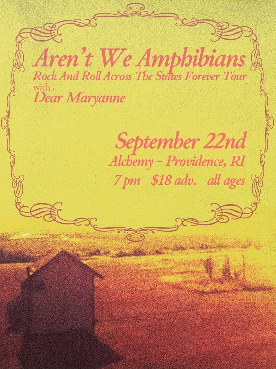 Aren’t We Amphibians, Dear Maryanne