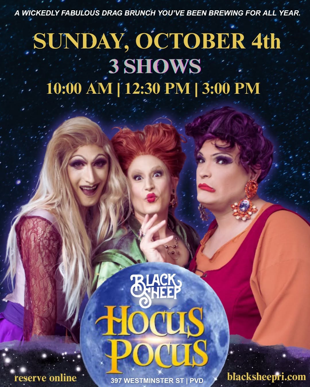 Hocus Pocus Drag Brunch