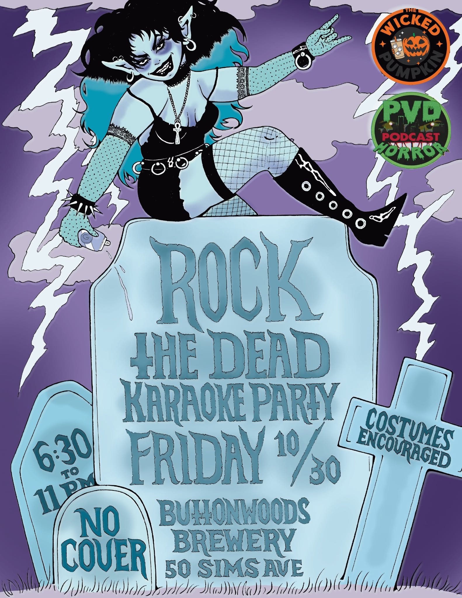 Rock the Dead Karaoke Party