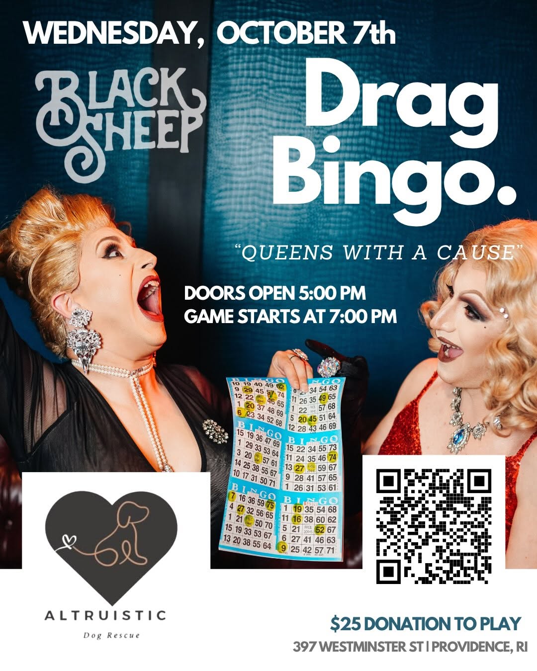 Queens With a Cause: Drag Bingo